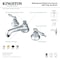 Kingston Brass KS4461NL 8" Widespread Bathroom Faucet, Polished Chrome KS4461NL - alternate 2